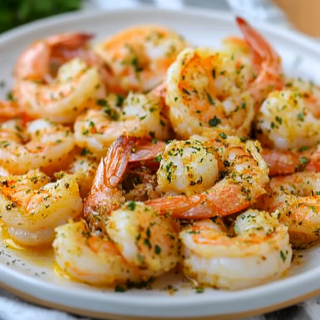 Garlic Parmesan Roasted Shrimp