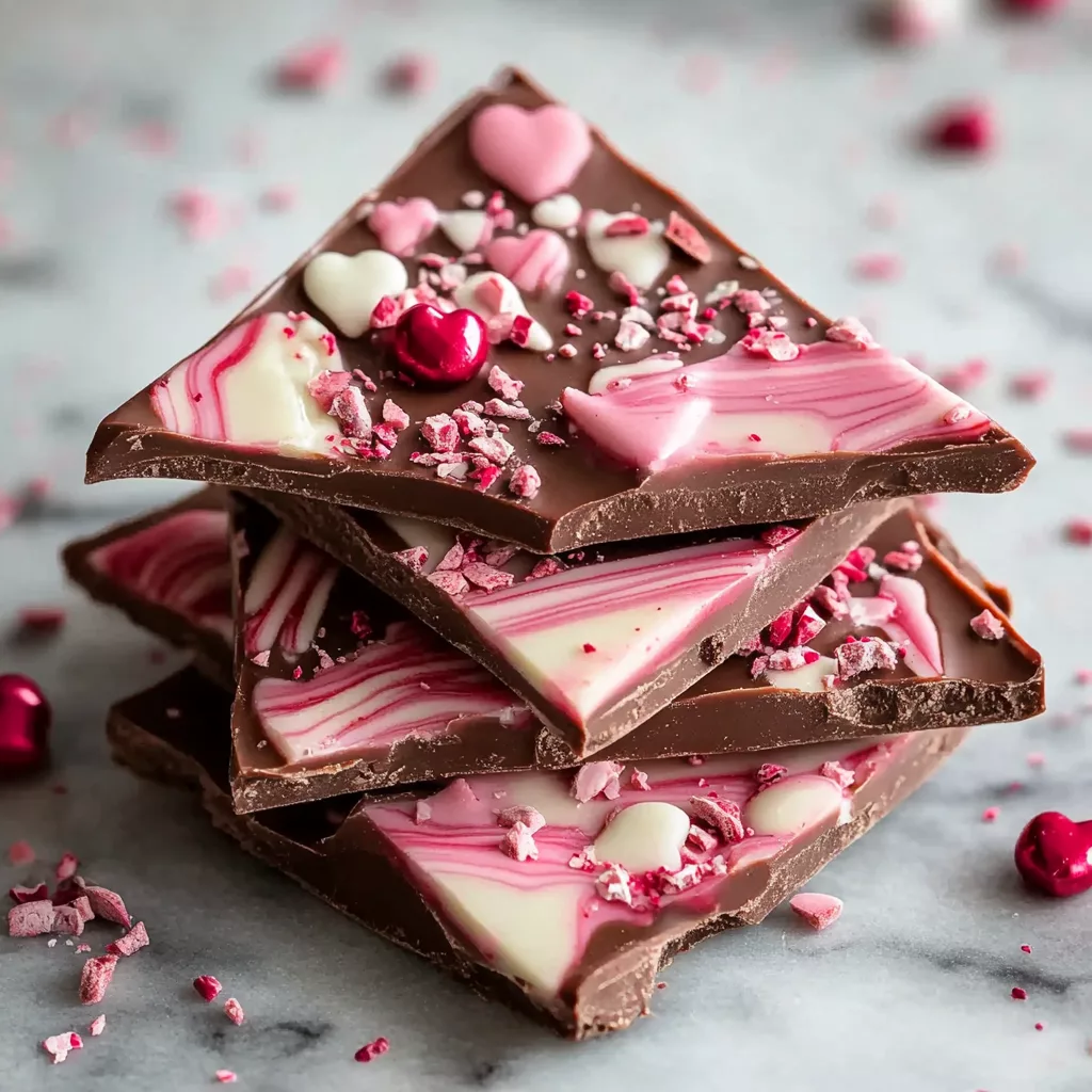 Valentine’s Chocolate Bark
