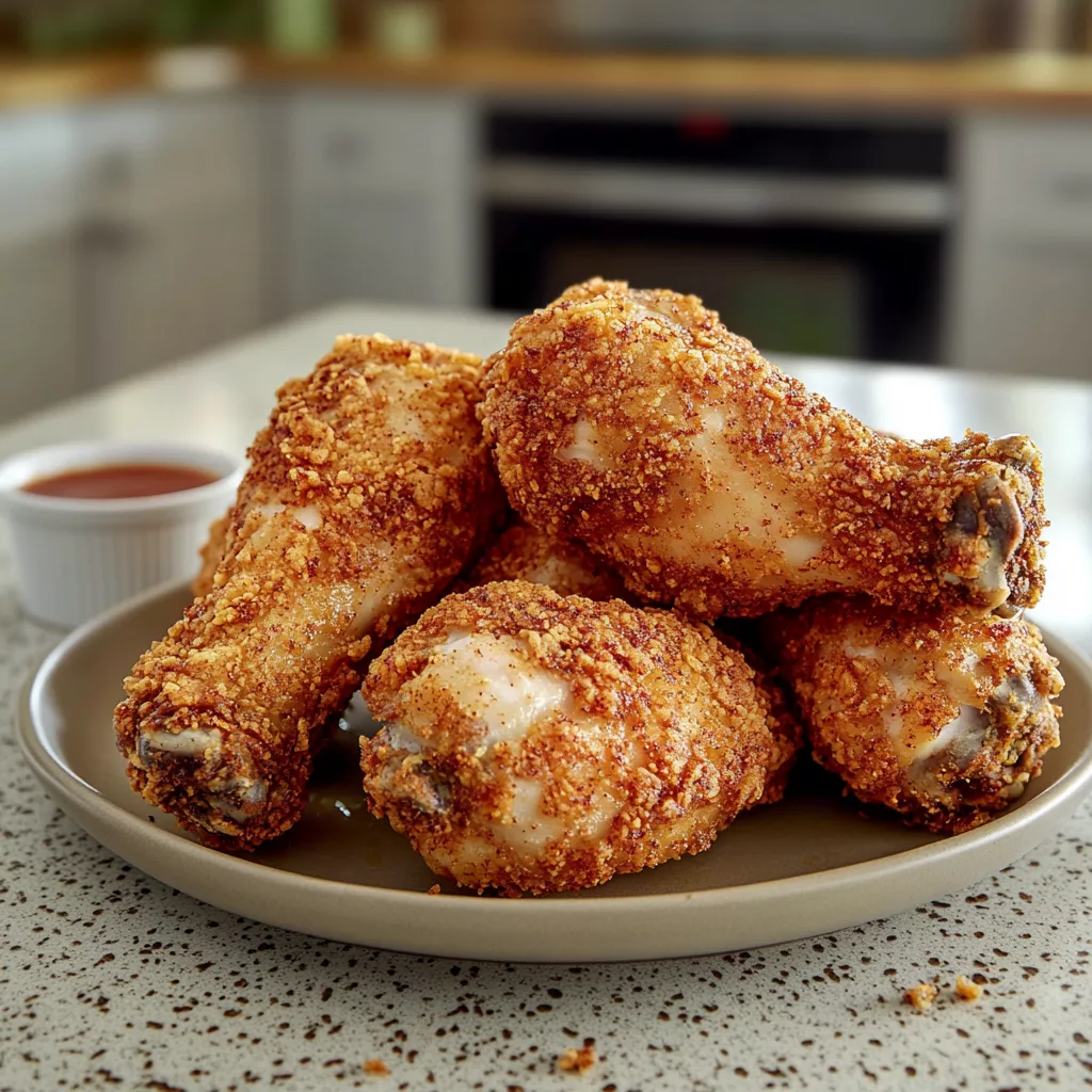 air fryer buttermilk fried chicken
