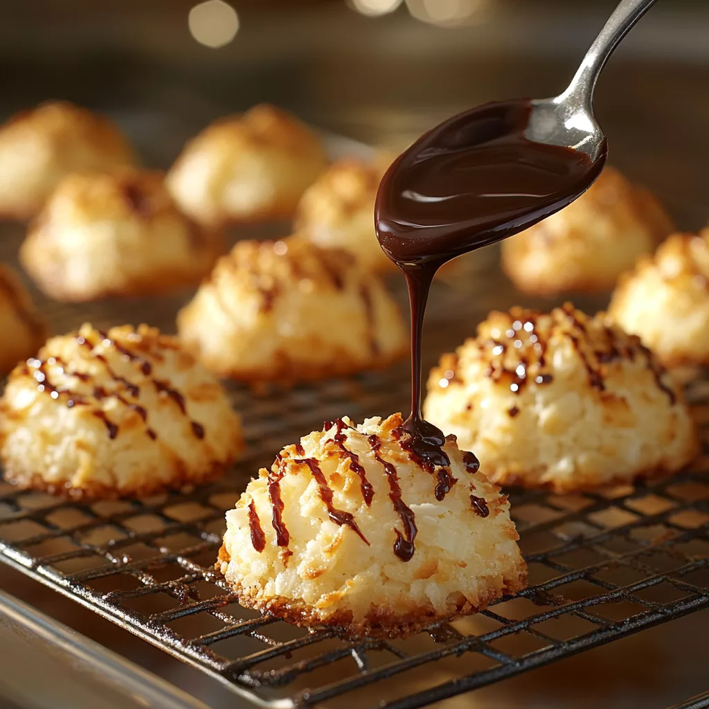 Coconut Macaroons with Condensed Milk