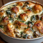 Chicken Spinach and Mushroom