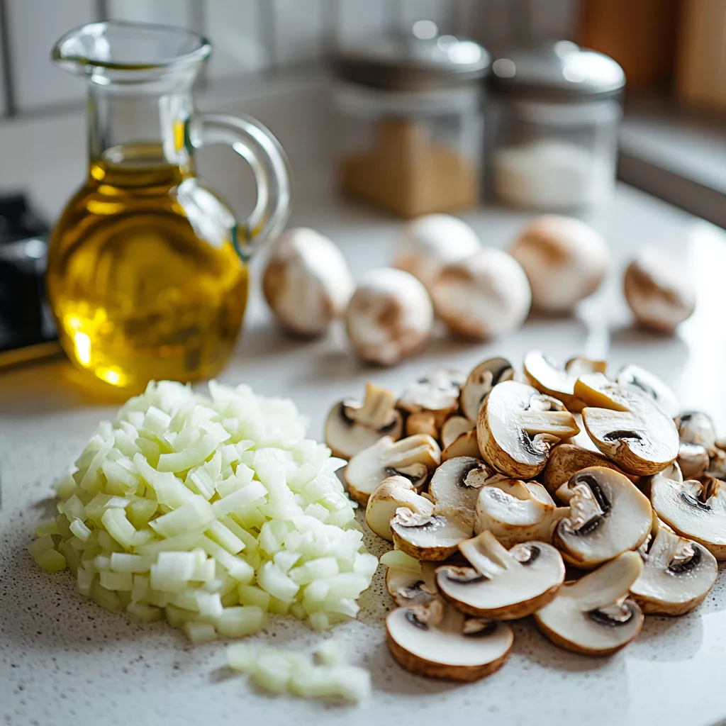 Creamy Spinach Mushroom Risotto
