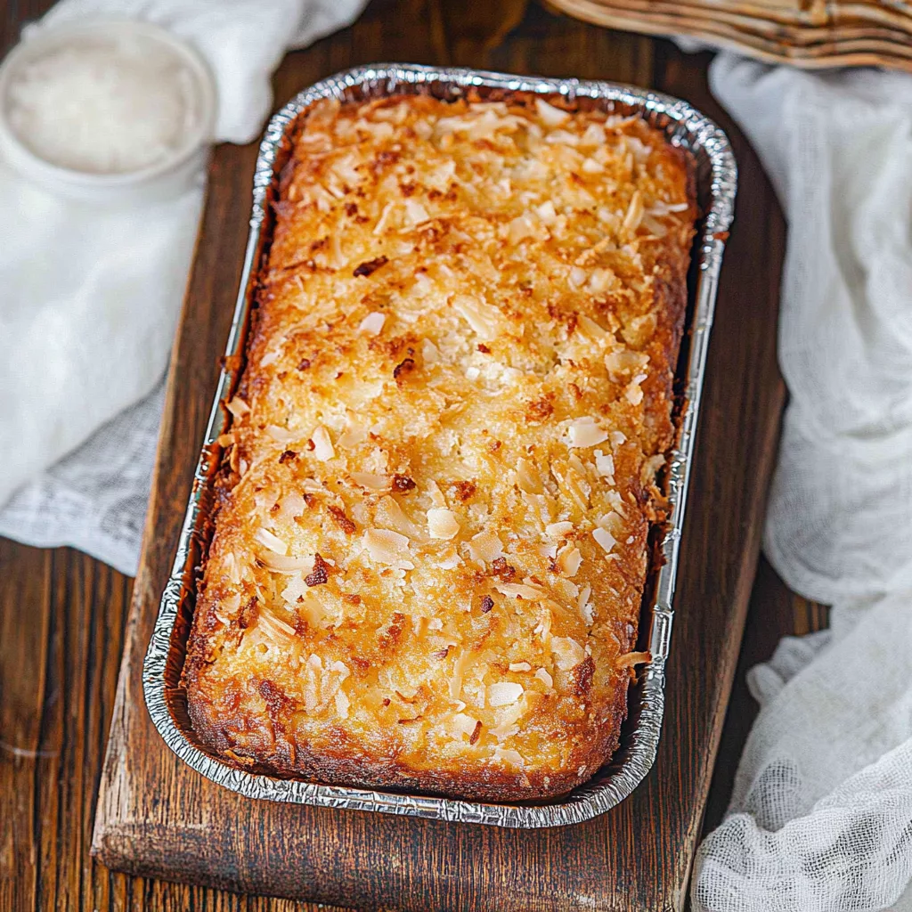 Pineapple Coconut Bread