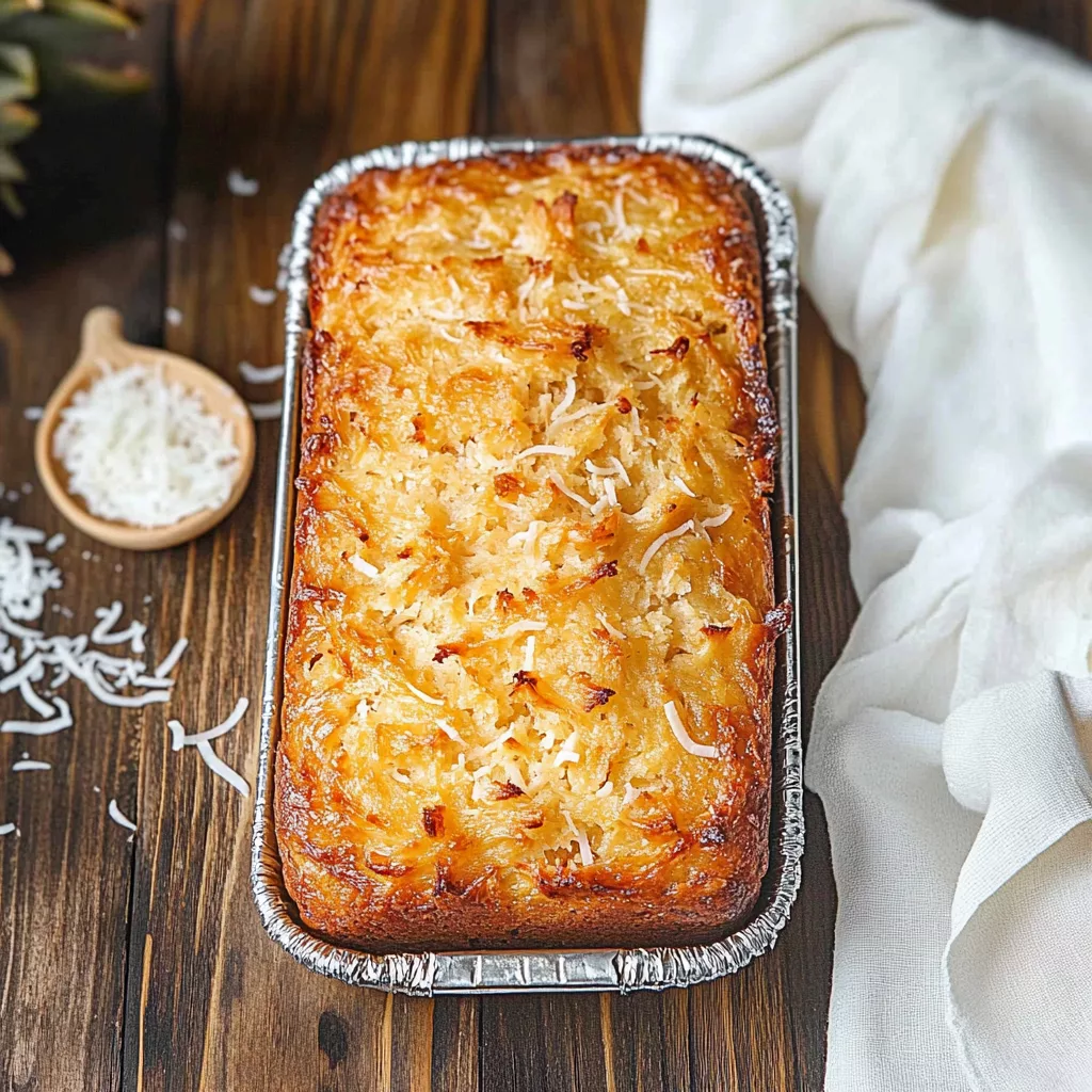 Pineapple Coconut Bread