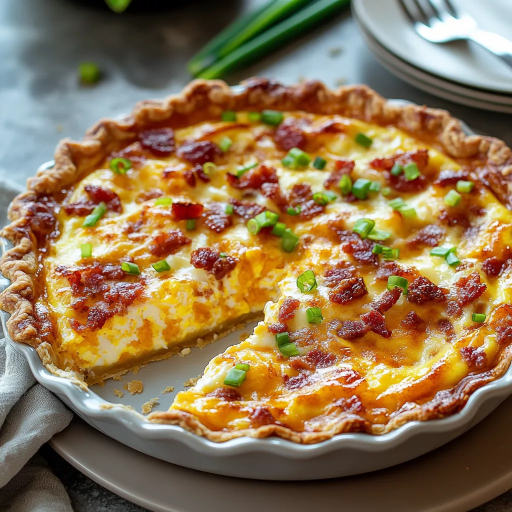 crustless ricotta quiche