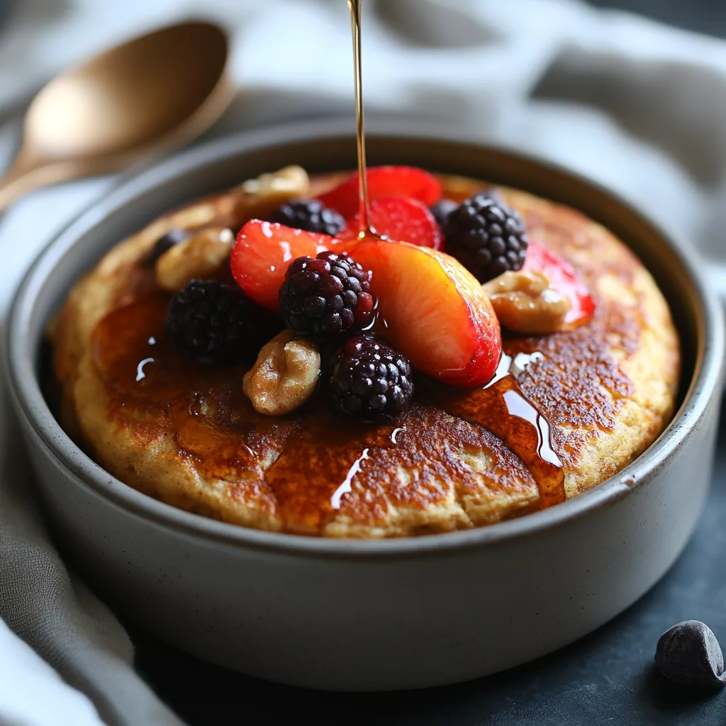 protein pancake bowl