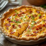 crustless ricotta quiche