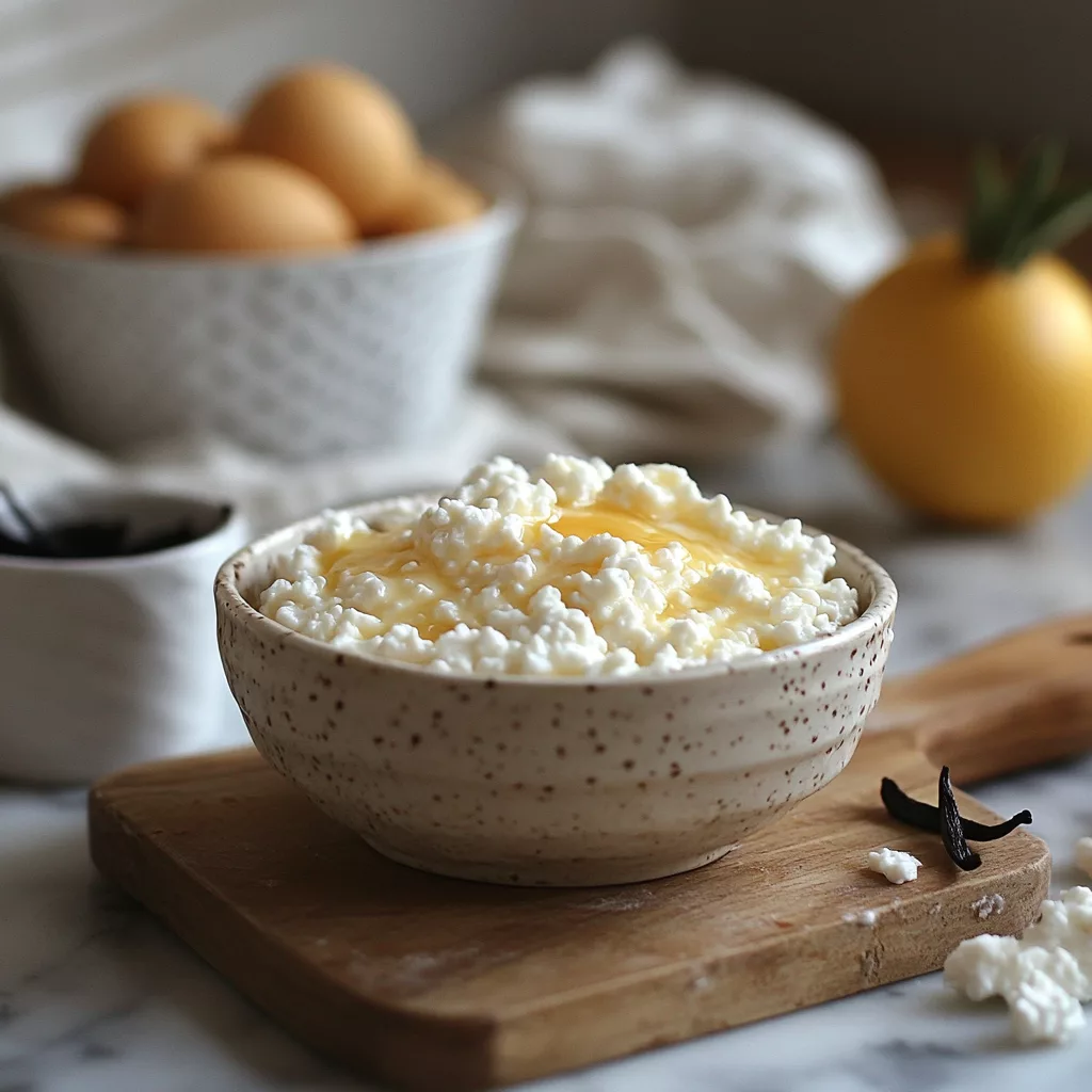 vanilla coconut cottage cheese mug cake