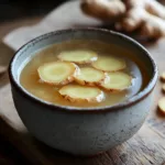 Healing Miso Ginger Lemon Detox Broth