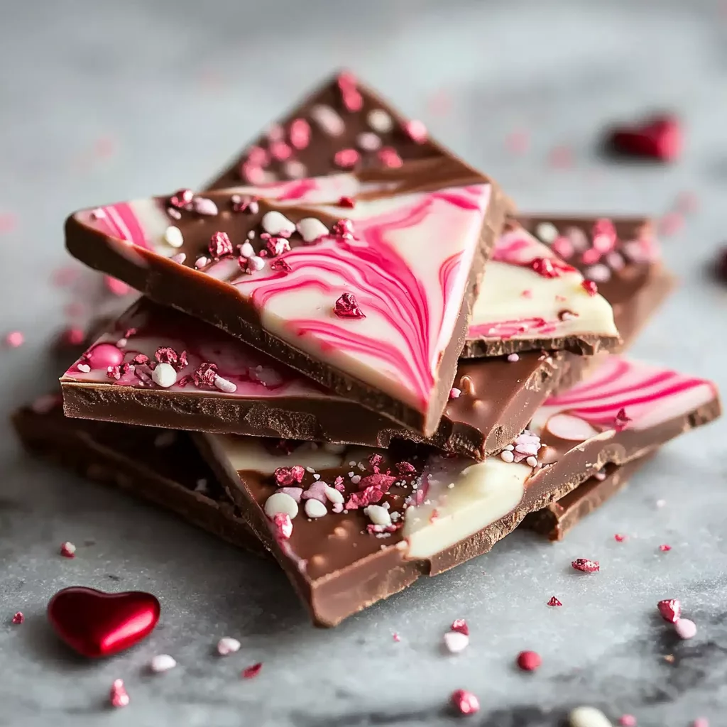 Valentine’s Chocolate Bark