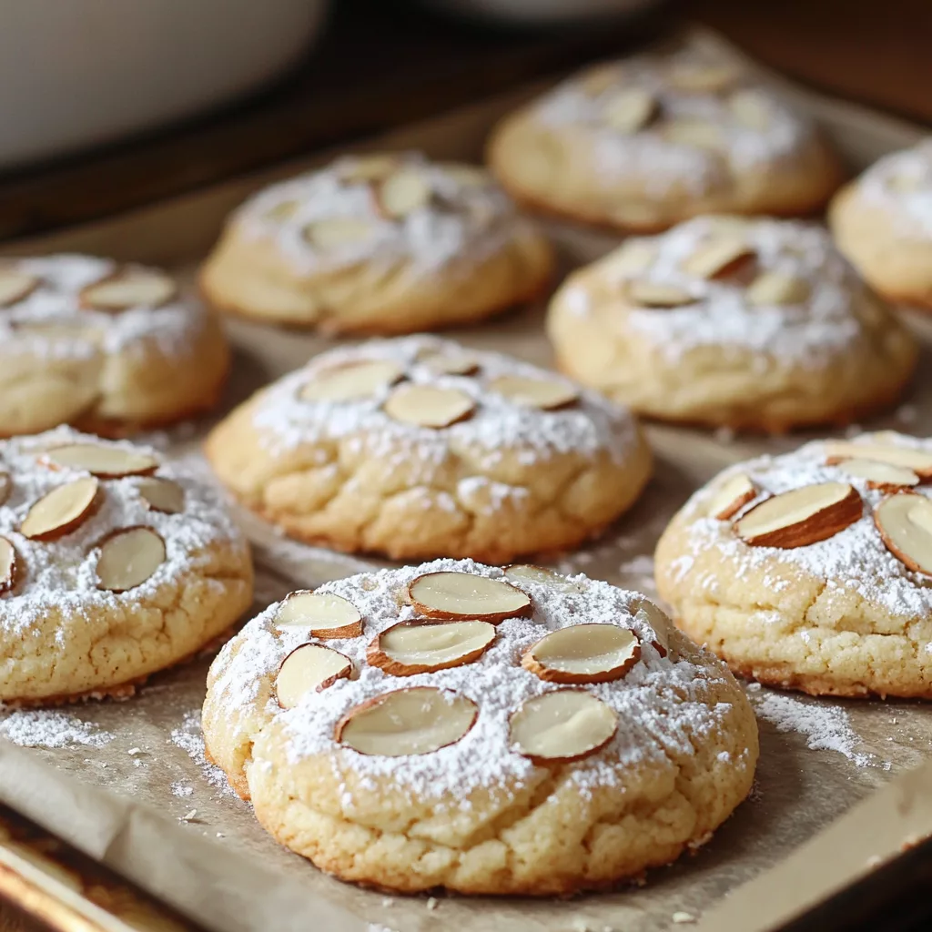 ricotta almond pillows