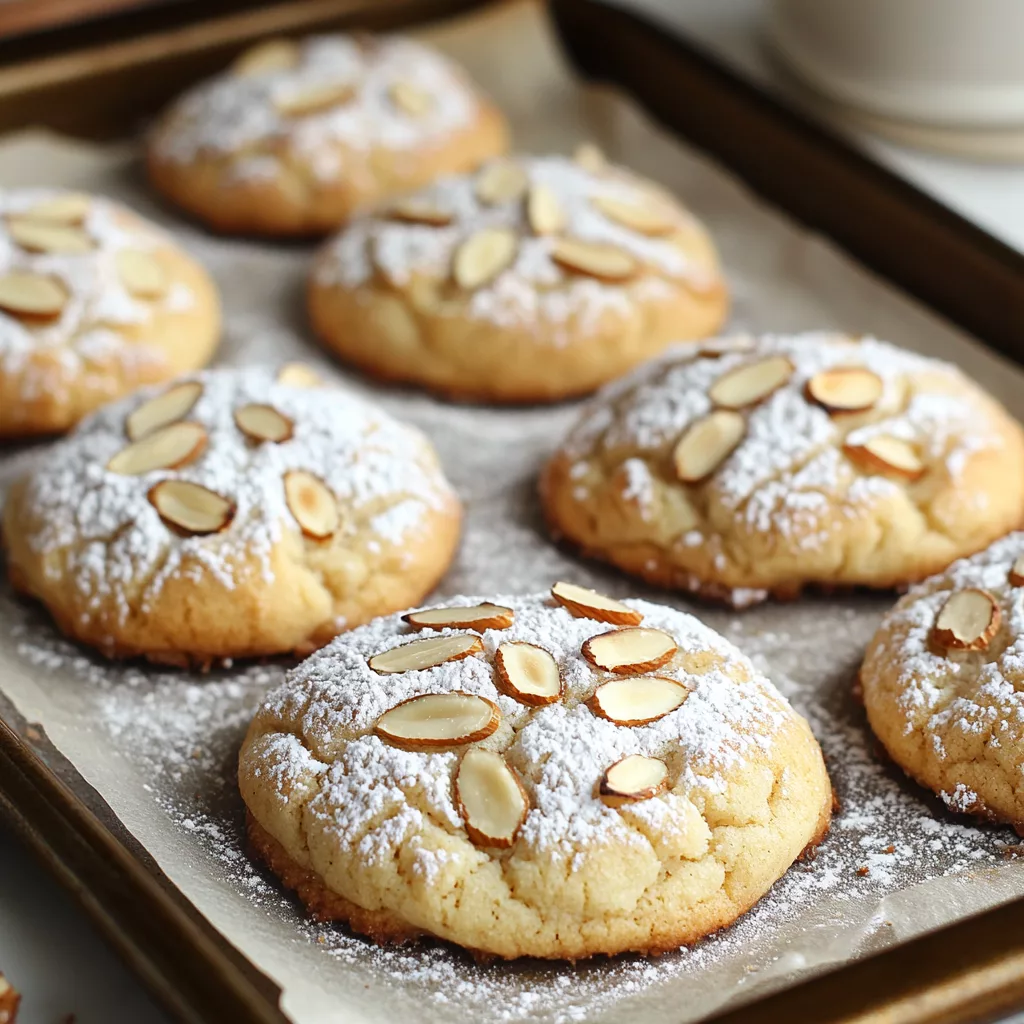 ricotta almond pillows