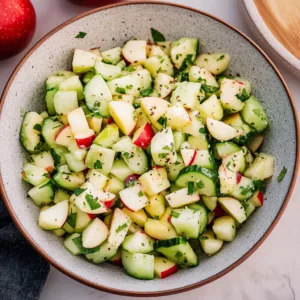 Cucumber Apple Salad