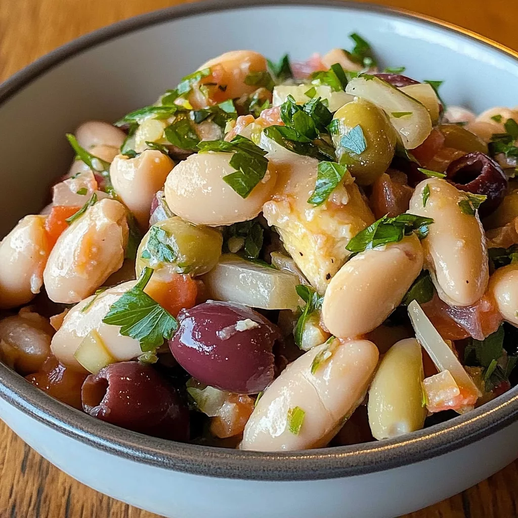 Mediterranean Bean Salad