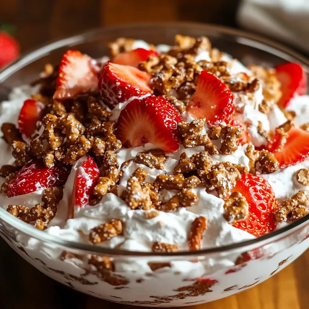 Strawberry Crackle Salad