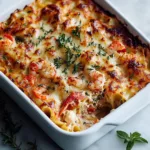 Seafood Lasagna with Lobster and Shrimp