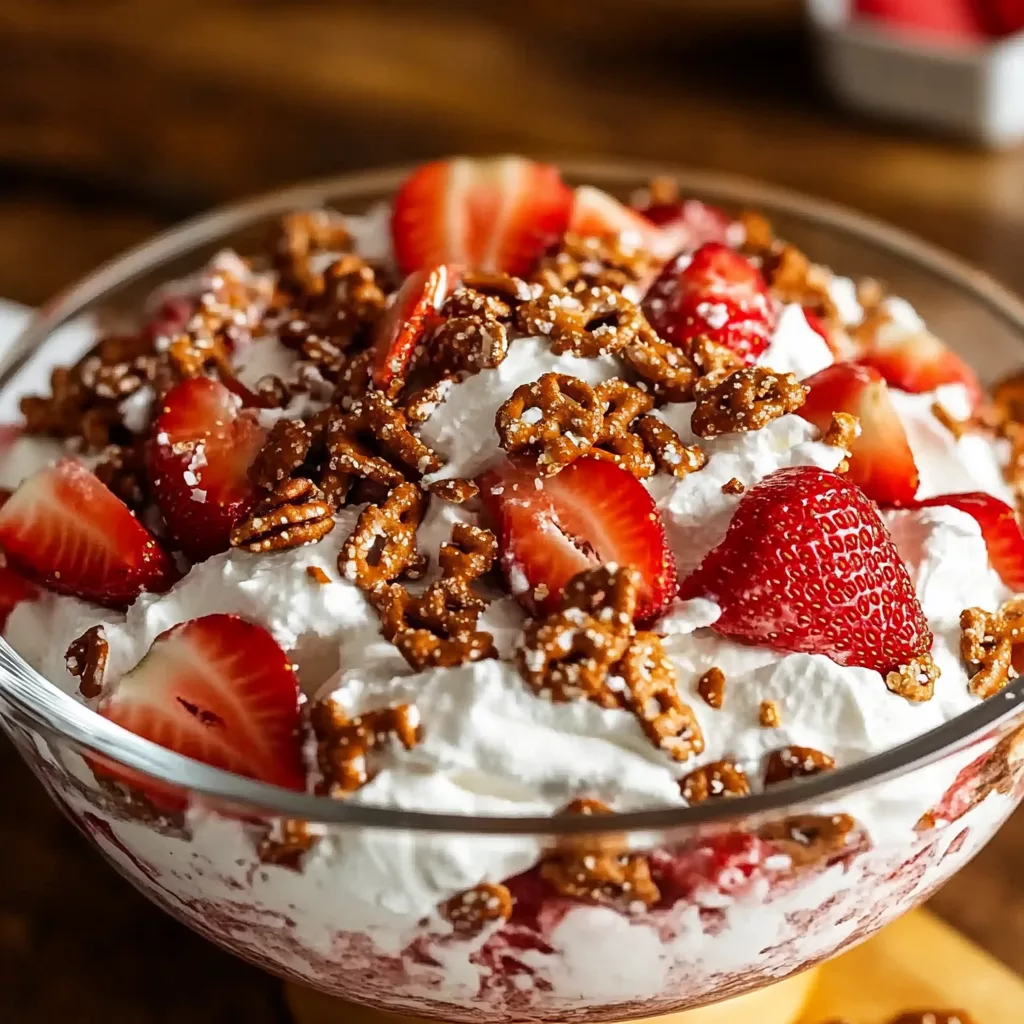 Strawberry Crackle Salad