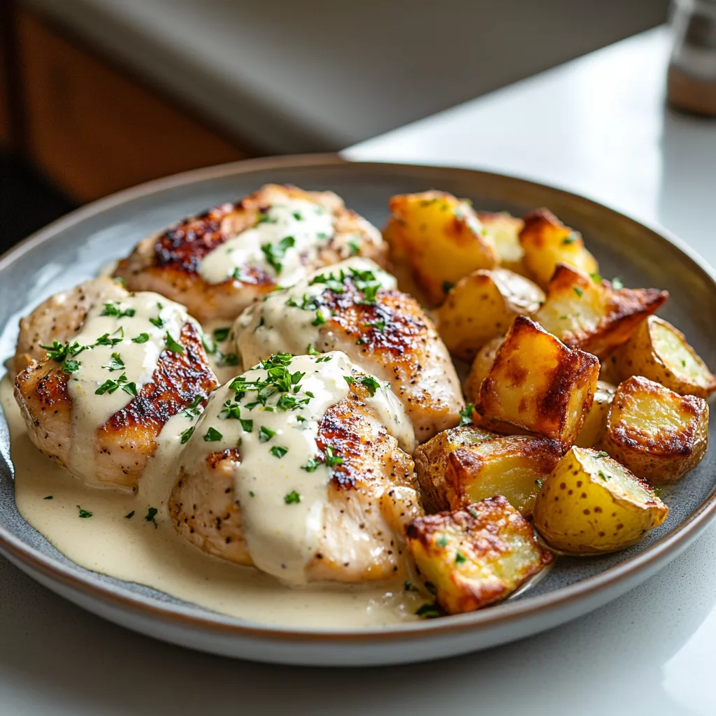 Creamy Dijon Chicken and Potatoes