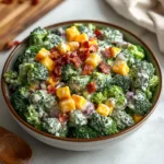 Bacon Ranch Broccoli Salad