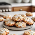 Carrot Cake Oatmeal Cookies