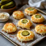 Crispy Pickle Cheese Bites