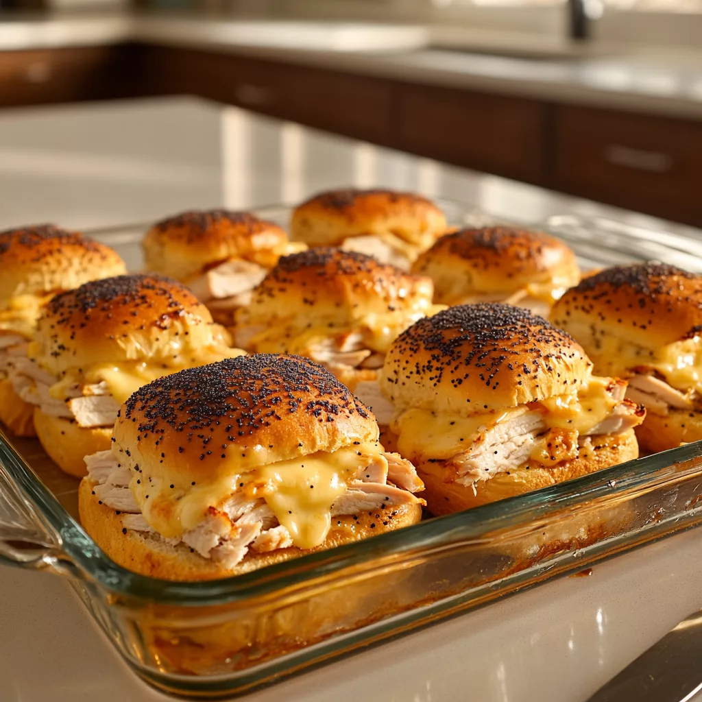 turkey and cheese sliders