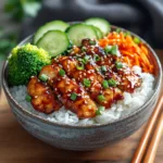 Korean BBQ Chicken Bowls