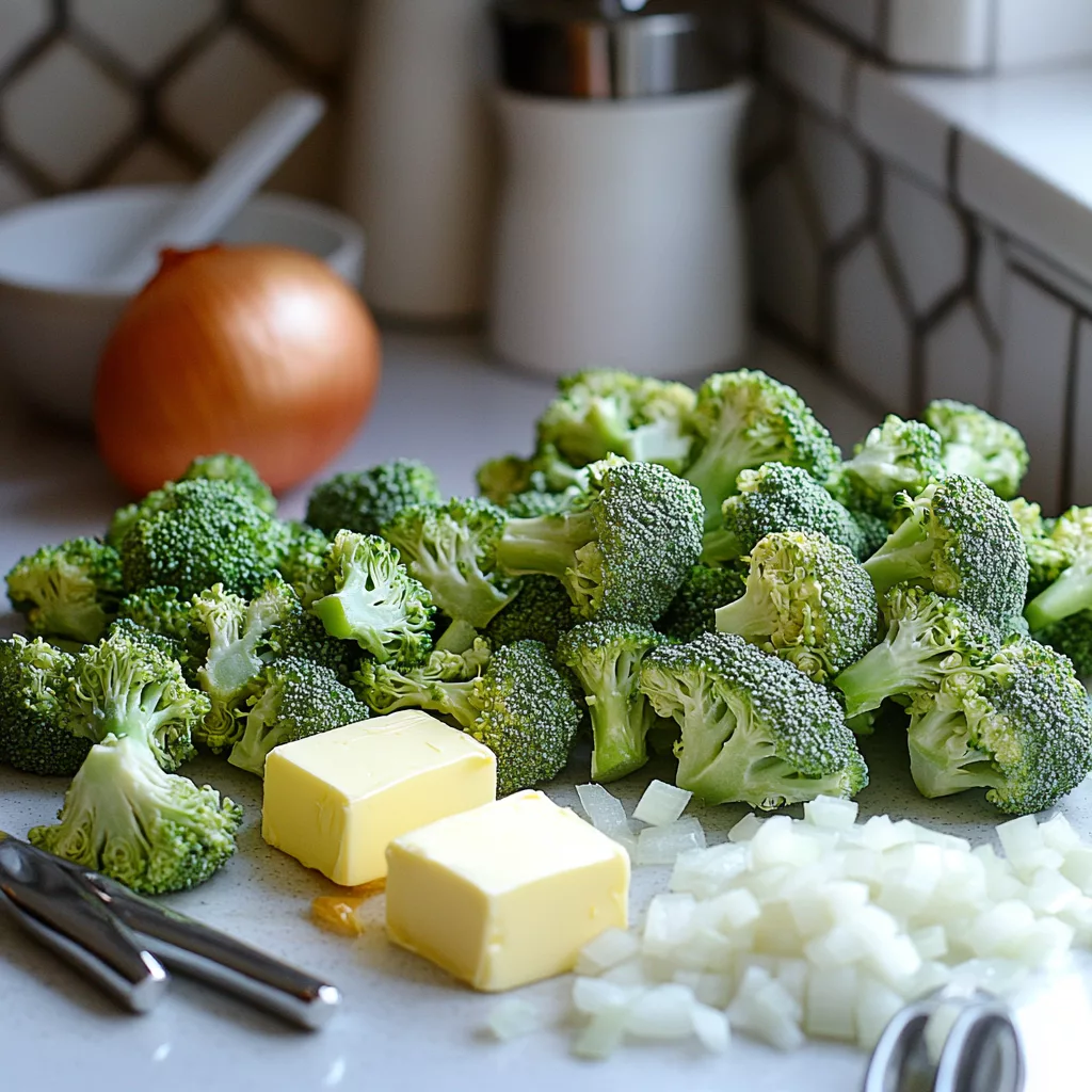 Broccoli Potato Cheese Soup