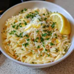 Parmesan Lemon Orzo