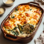 spinach artichoke chicken casserole