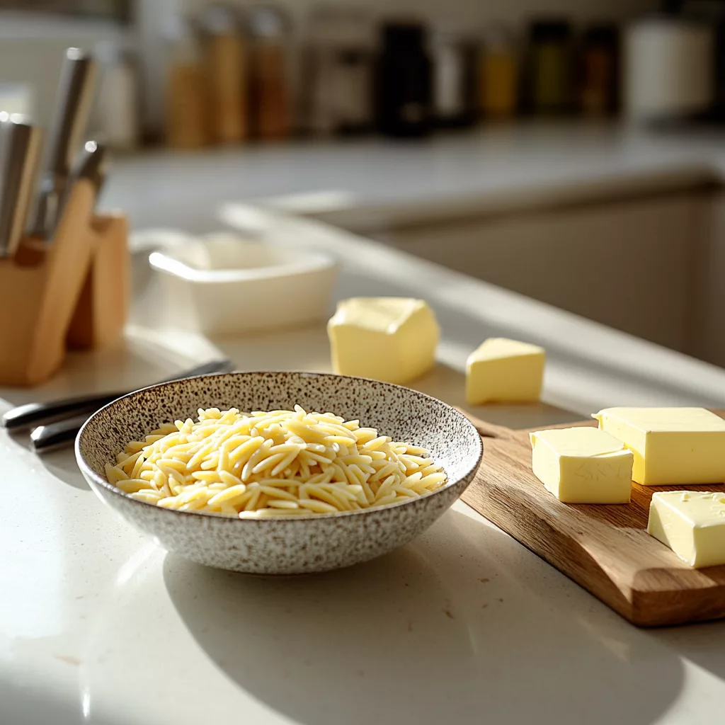 Parmesan Lemon Orzo