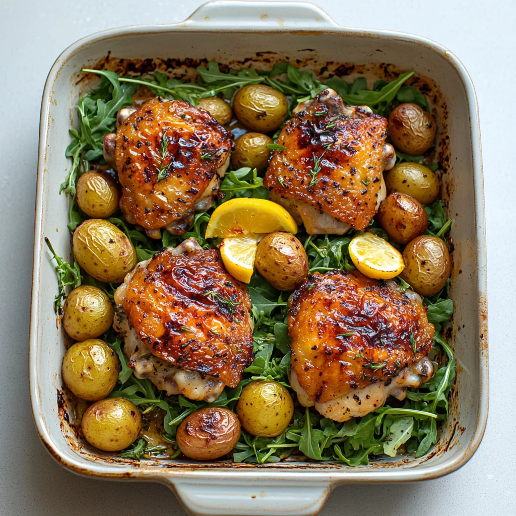 Roasted Lemon Chicken and Potatoes
