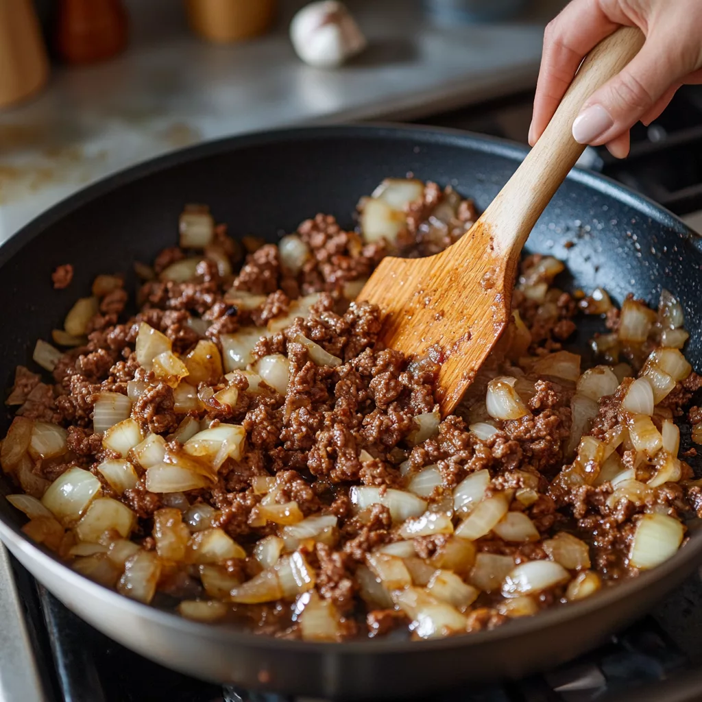 Cheesy Ground Beef and Rice Casserole