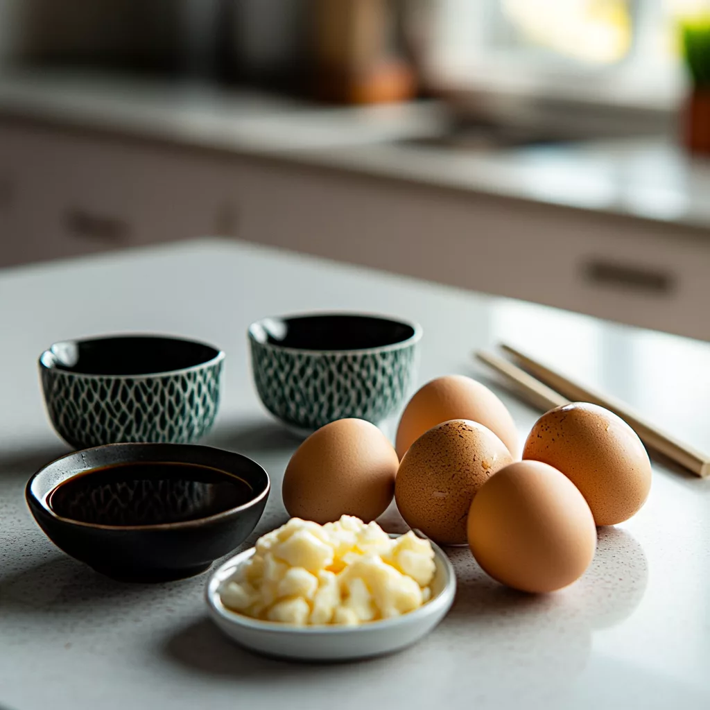 Savory Miso Oatmeal with Jammy Egg