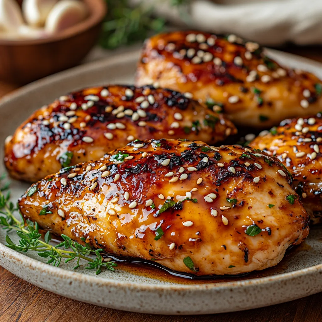 Honey Garlic Chicken Breast