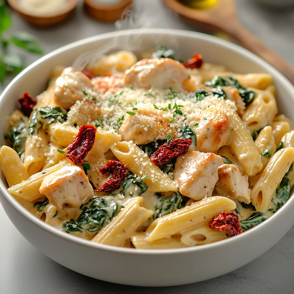 Creamy Tuscan Chicken Pasta