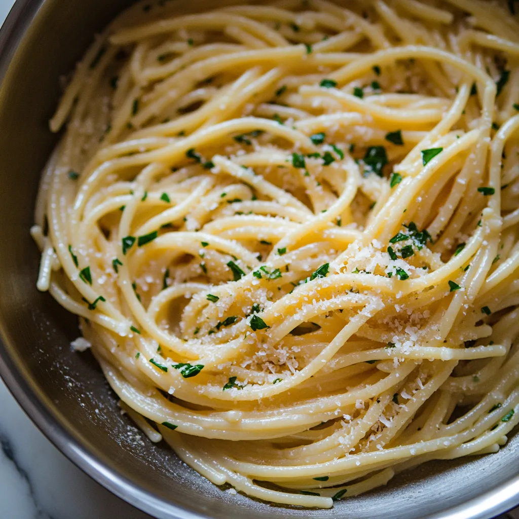 Spinach Lemon Pasta
