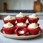red velvet cookie cups