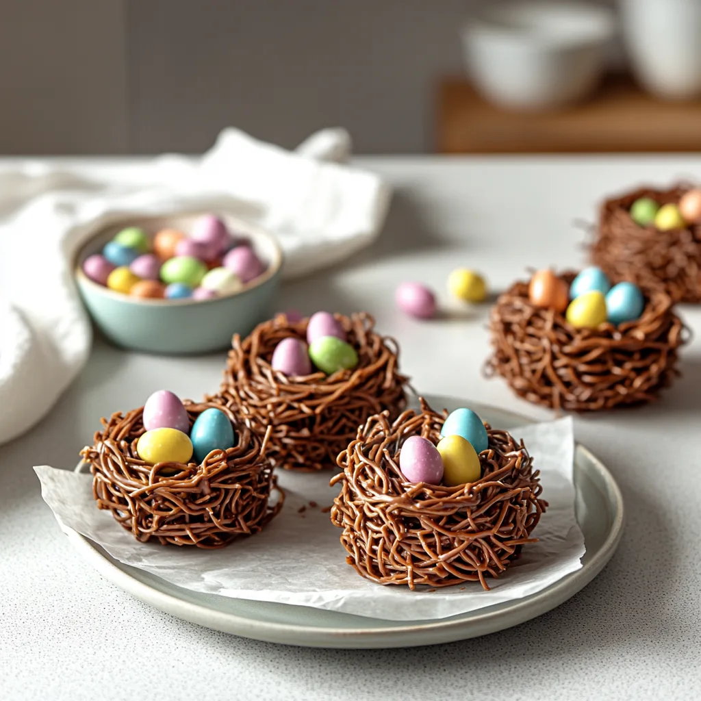 Chocolate Easter Birds Nests