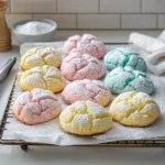 Springtime Crinkle Cookies