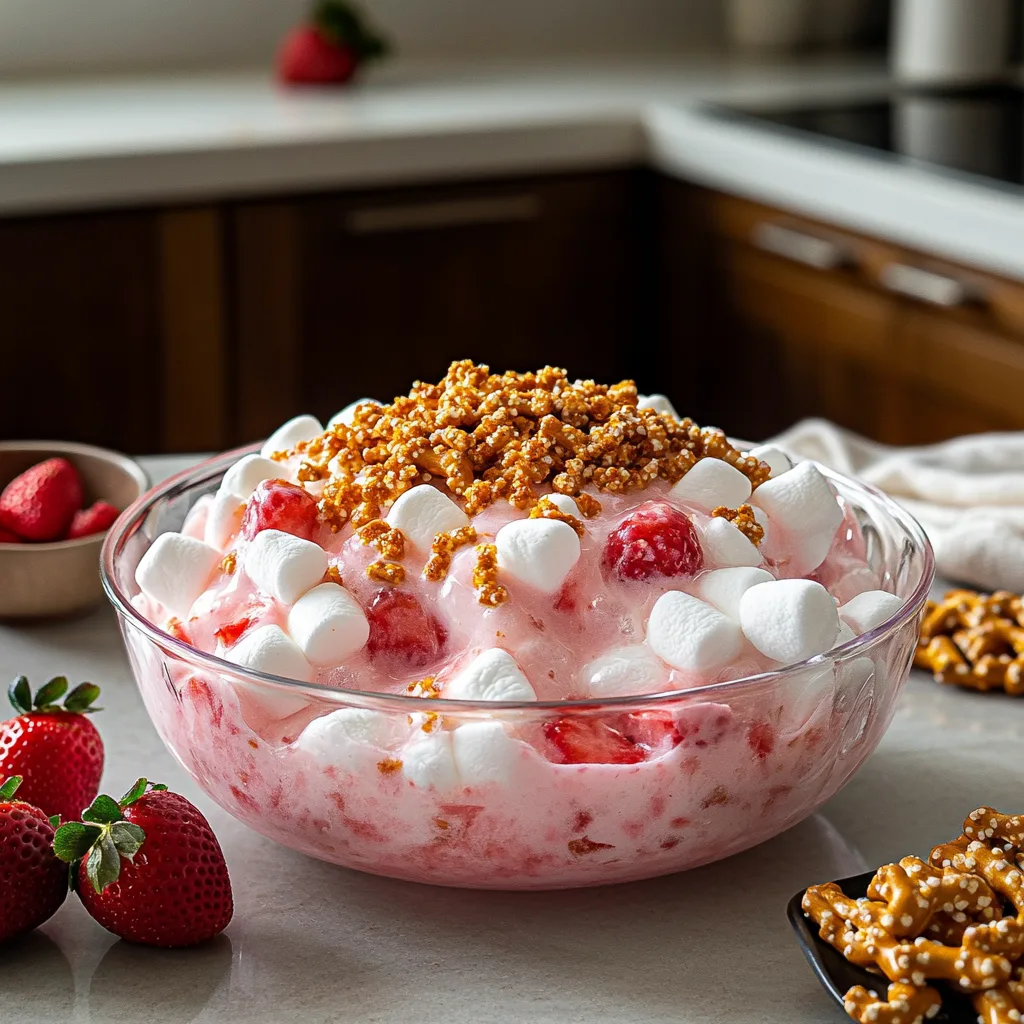 Strawberry Crackle Salad