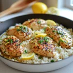 Lemon Herb Chicken and Rice