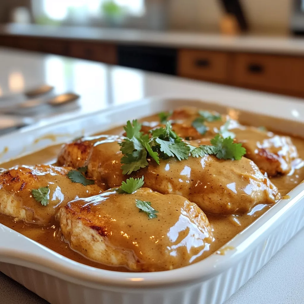 Thai peanut chicken