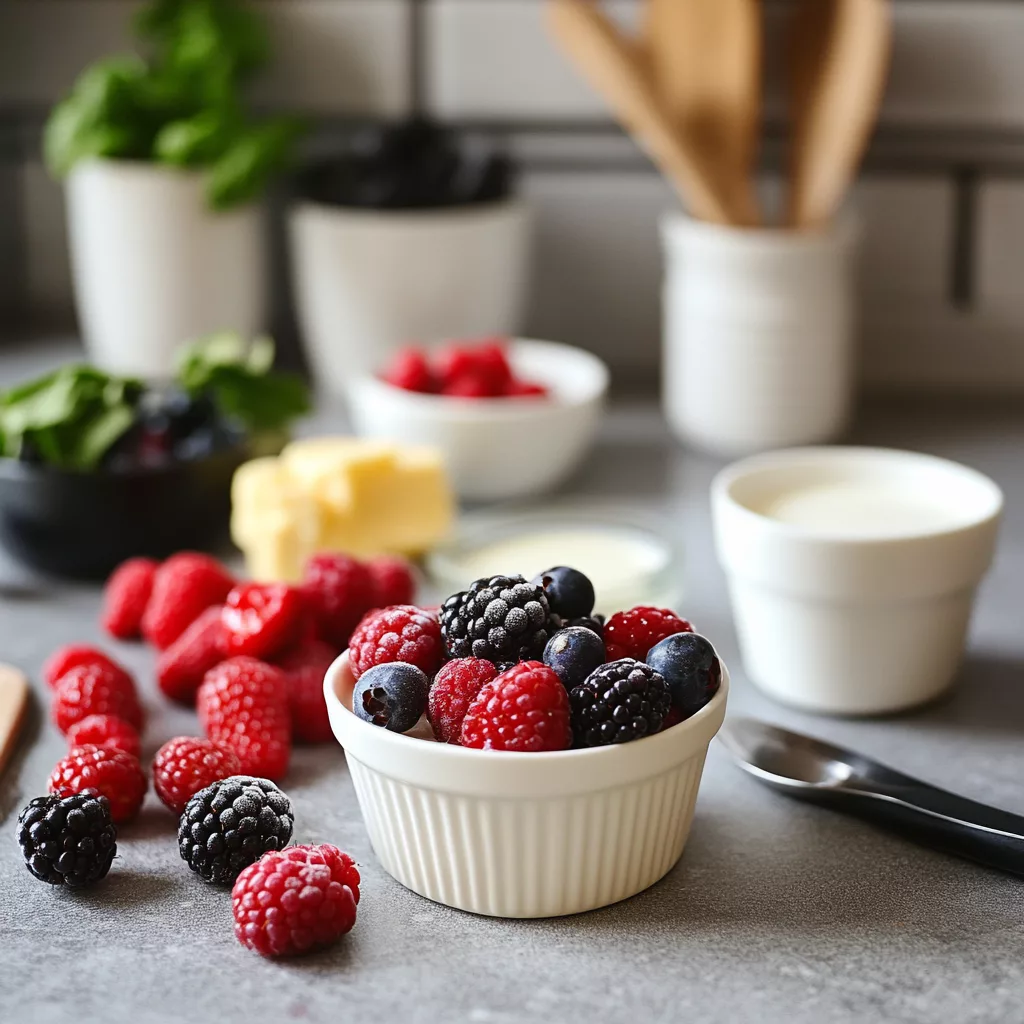 Triple Berry Vanilla Smoothie