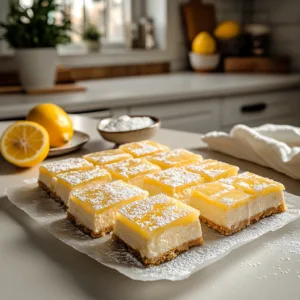 Cheesecake Lemon Bars