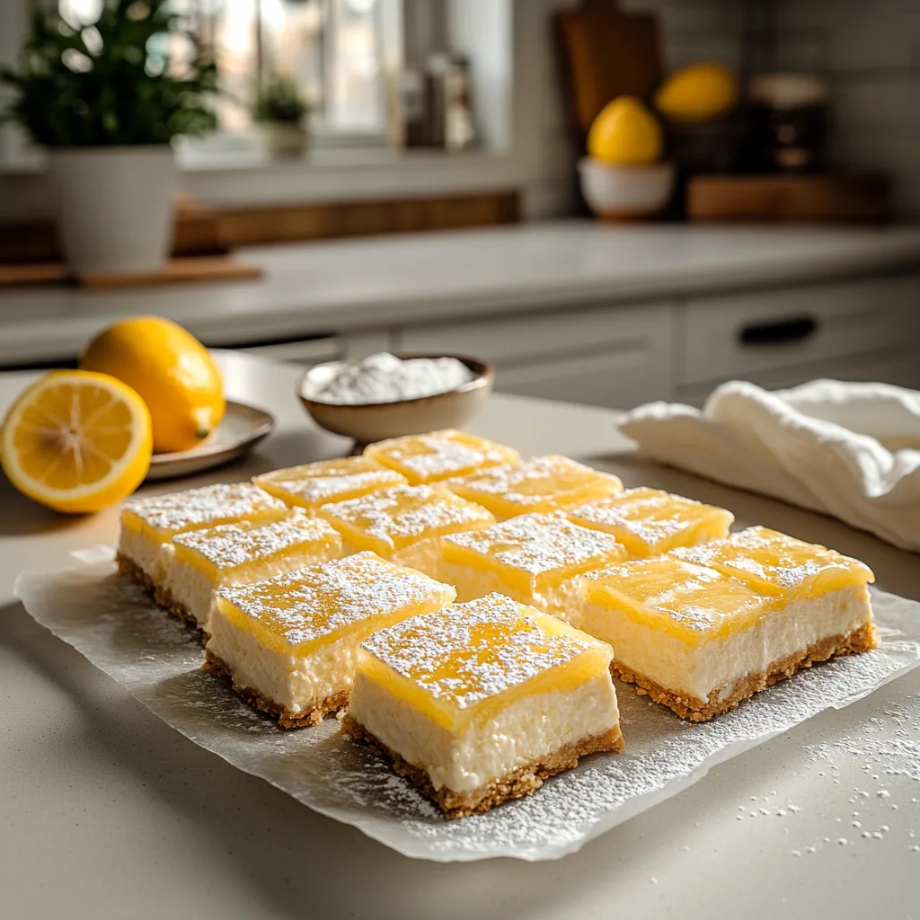 Cheesecake Lemon Bars