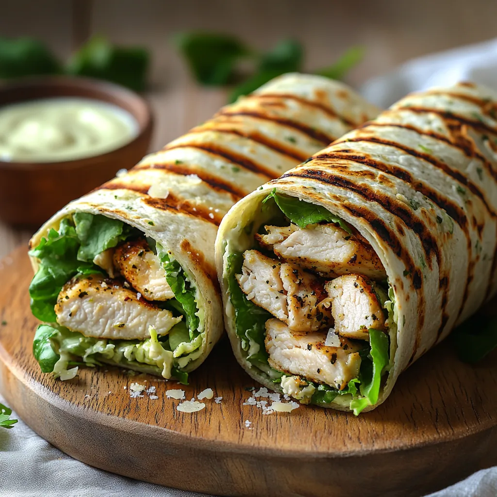 Chicken Caesar Wrap