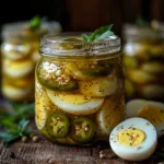 Pepperoncini Pepper Pickled Eggs