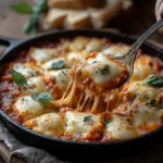 One-Pan Creamy Baked Ravioli
