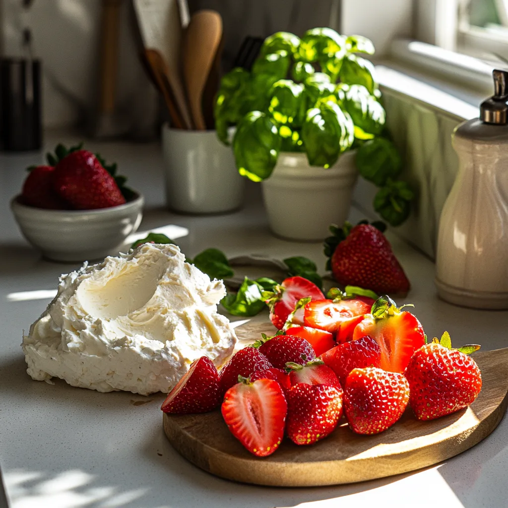 Strawberry Cream Cheese Icebox Cake